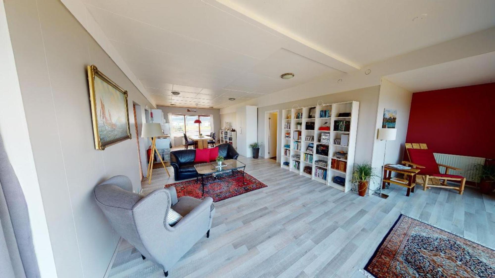 Kleifar: Ocean View Apartment Hellissandur Bagian luar foto