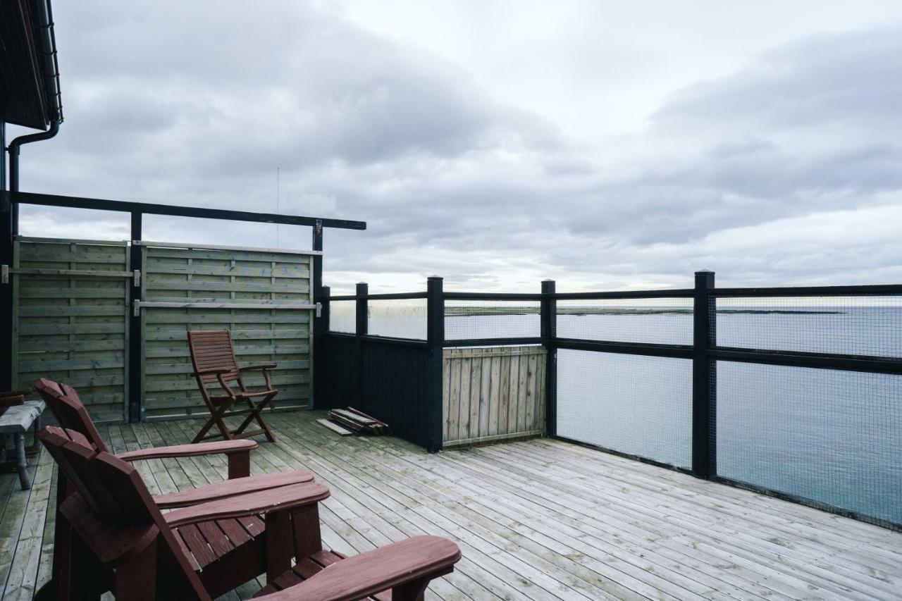 Kleifar: Ocean View Apartment Hellissandur Bagian luar foto
